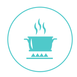 Send the order to the kitchen